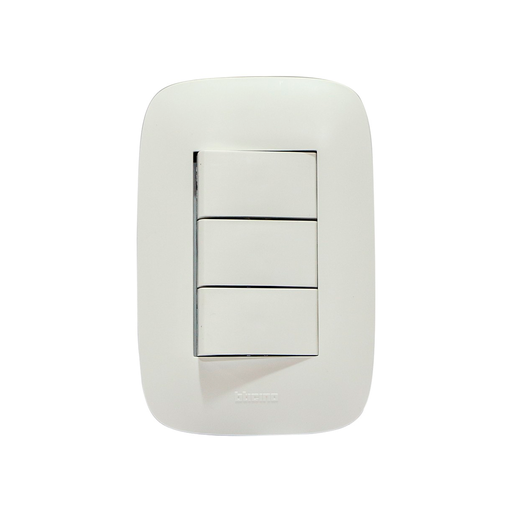 [45688] Switch triple domino btici ap5303 blanco
