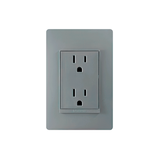 [143592] Tomacorriente doble bticino luzica 228gr