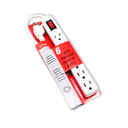 Tomacorriente multiple 6ench top ntem010
