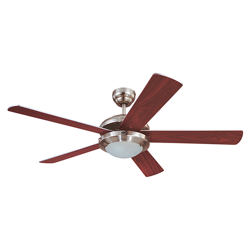 [16514] Ventilador techo 52" 5a 2l cometal 78611 niquel