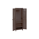Armario rattan para ropa rimax 7511 cafe