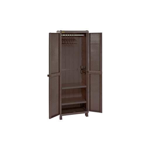 [89511] Armario rattan para ropa rimax 7511 cafe