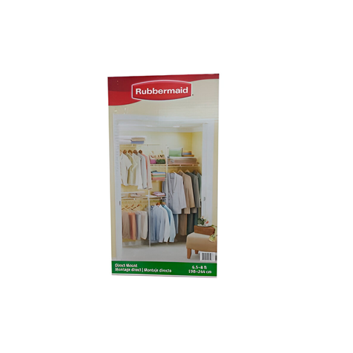 [101881] Closet metal blanco 6.5-8' rubbe l53d49p2w