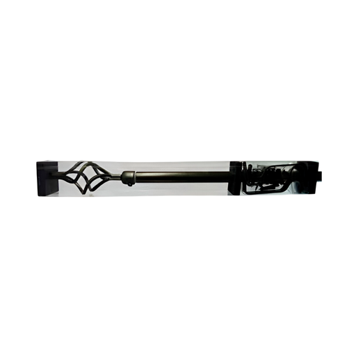 [94146] Cortinero de metal 66-120" con seguro ci-648n bronce