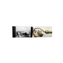 Cortinero de metal 66-120" con seguro cz-092 bronce anticorrosivo