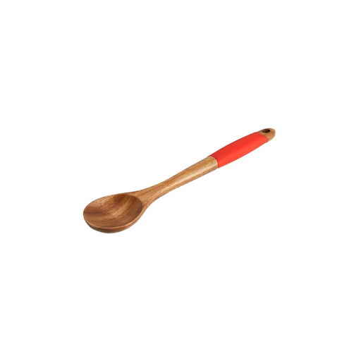 [119720] Cucharon madera mango rojo chef cr 21997