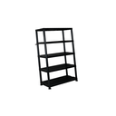 Estante plastico 5niveles 18x75" rimax 5567 negro