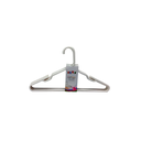 Gancho para ropa plastico 24cm 6pc hh12506 blanco