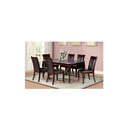 Juego de comedor 7pc brf2030 cafe