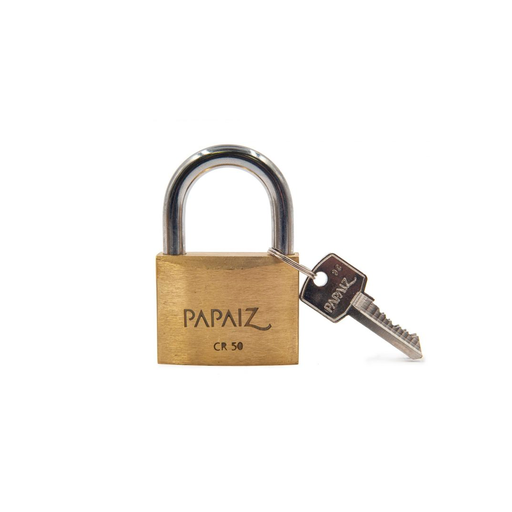 [2479] Candado papaiz 50mm=2" cr 50 dorado