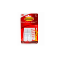 Perchero plastico adhesivo 2pc 3m 17001  blanco
