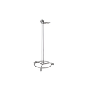 Porta papel/toalla metal interdesign 35412 cp