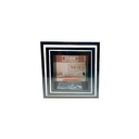 Repisa madera de cubo 3pc brasforma negro