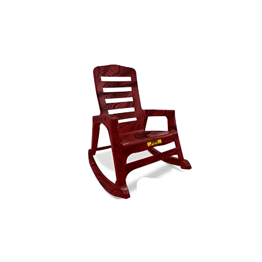 [118625] Silla plastica con brazo mecedora plastimas cereza