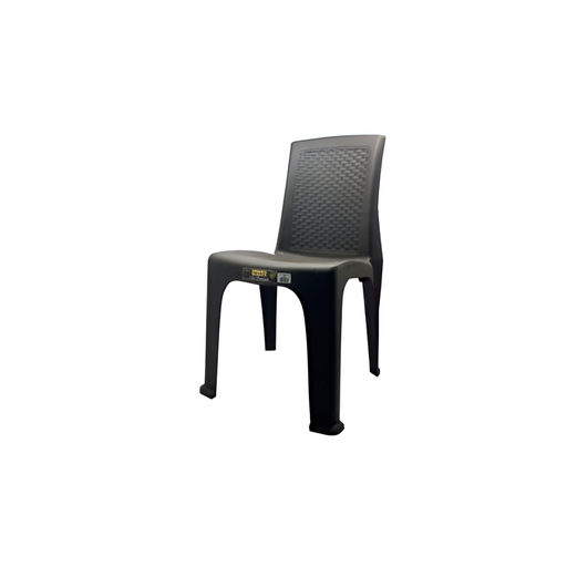 [108992] Silla plastica sin brazo plastimas cafe 6555