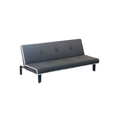 Sofa/cama tela 168x80x70cm gris claro