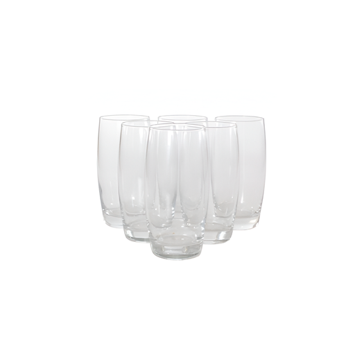 [83048] Vaso de vidrio 13-oz 6pc nadir oca 71876