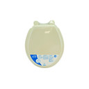 Asiento sanitario redondo plastico 50ar-006 blanco hueso