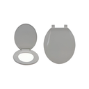 Asiento sanitario redondo plastico ntcs-01 blanco