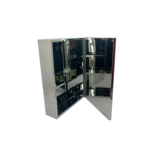 [96120] Botiquin para baño 35x50cm ks-3550 platiado