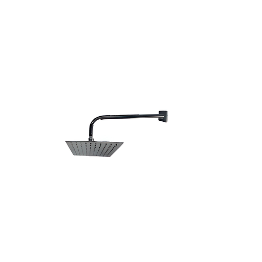 [128291] Ducha con brazo 20cm cuadrado vikingo shs20