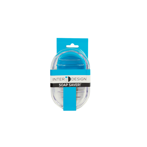 [6943] Jabonera plastica ovalada interdesign 29100 transparente