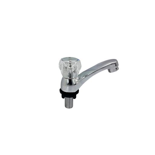 [48364] Llave individual lavamanos 1/2" vikingo acrillica 8/bfa/hh-2