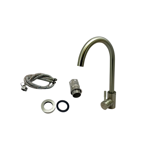 [104060] Llave lavatrasto 13" boxer con accesorios nt16204