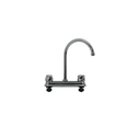 Llave lavatrasto 8" 2-perilla boxer nt1643-8