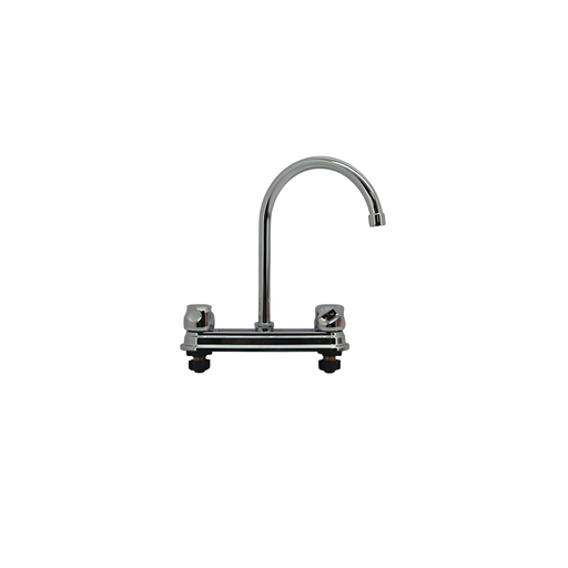 [96136] Llave lavatrasto 8" 2-perilla boxer nt1643-8