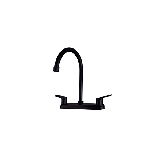 [127150] Llave lavatrasto 8" boxer nt1648-8bk negro mate