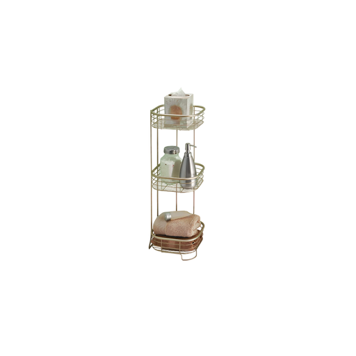 [77111] Organizador para baño metal 3div interdesign 28665