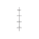 Organizador para baño metal 4-est interdesing 42686