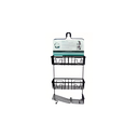 Organizador para baño metal 26" 7781hb negro