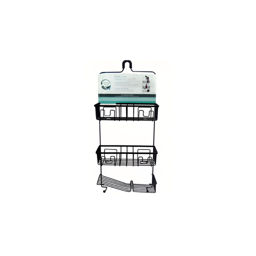 [88482] Organizador para baño metal 26" 7781hb negro