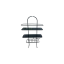 Organizador para baño metal 45cm bathr c806