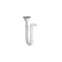 Sifon plastico 1.1/2" jumbo con desague 3603