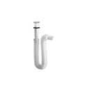 Sifon plastico 1.1/4" jumbo con desague 2935