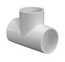 Tee pvc 1" sin rosca xd sss 692-19=tp5382