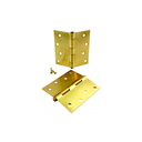 Bisagra strong 4x4" con tornillos 6083-gy dorado