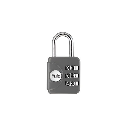 [58215] Candado combo yale yp1/28/121/1g gris