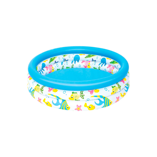 [30094] Piscina inflable de vinil 40"x10" diseño peces bestway 51008