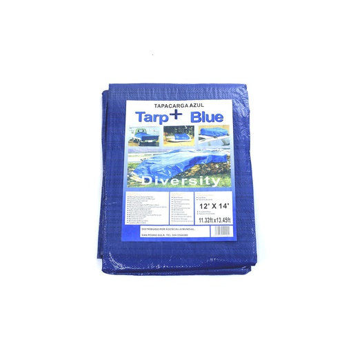 [30291] Tapacarga plastico 12'x14' pet1214 azul