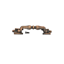 Llamador acero 180mm anillo al centro 681-3