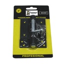 Pasador porta candado 4" vikingo h-tbw100b negro