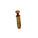 Taco metal con perno m10=3/8" chino bronce