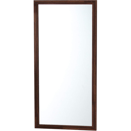 [79348] Espejo con marco 37x47 cm 2-pc1504-3796 café