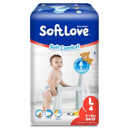 [144450] Pañal para niño talla l soft love confort