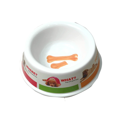 [84697] Plato para perro melamina 12x7 cm 2-180309179