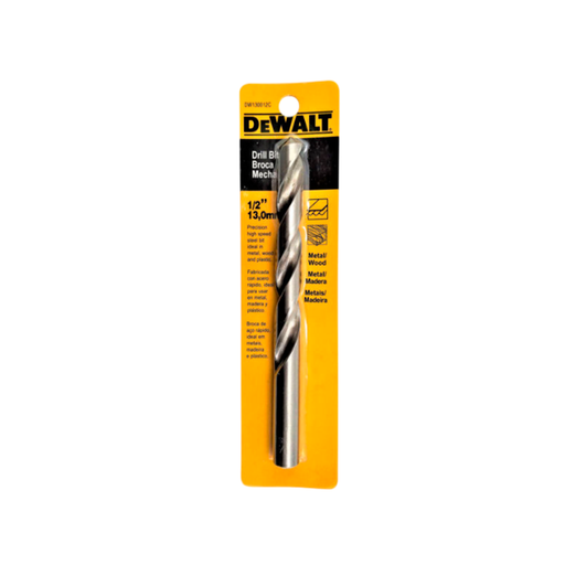 [23083] Broca hierro 1/2" hss dewalt dw130012c
